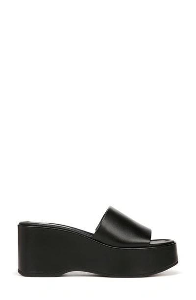 Shop Vince Polina Platform Sandal In Black