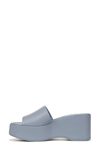 Shop Vince Polina Platform Sandal In Glacialblue