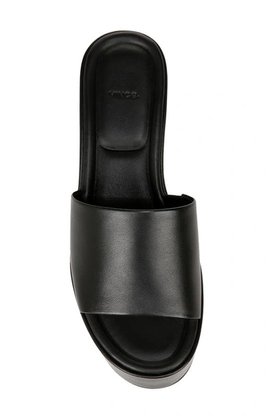 Shop Vince Polina Platform Sandal In Black