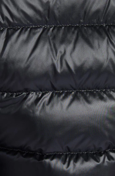 Moncler Gles Nylon Down Jacket In Black