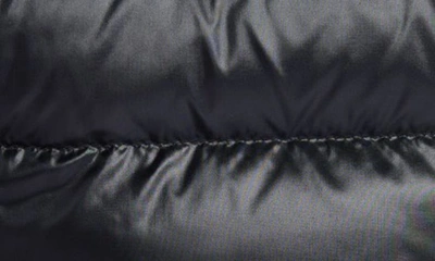 Moncler Gles Nylon Down Jacket In Black
