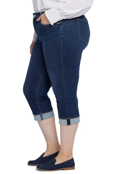 Shop Nydj Marilyn Cuffed Capri Jeans In Cambridge