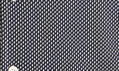 Shop Sealskinz Hempnall Performance Organic Cotton Button-up Shirt In Navy/ Cream