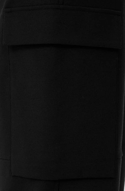 Shop Eileen Fisher Ankle Lantern Cargo Pants In Black