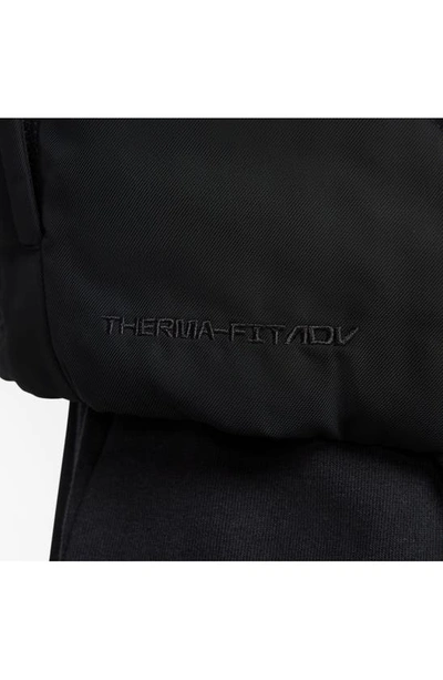 Shop Nike Sportswear Tech Pack Therma-fit Adv Water Repellent Insulated Vest In Black/ Black