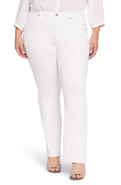 Shop Nydj Barbara Bootcut Jeans In Optic White