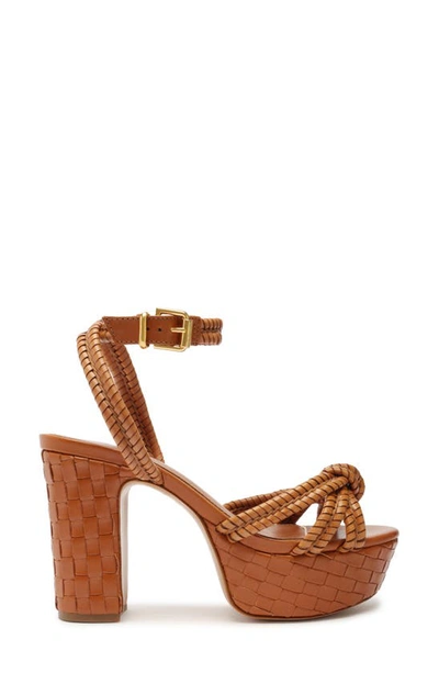 Shop Schutz Kathleen Platform Sandal In Miele