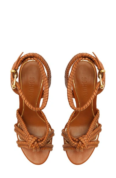 Schutz Kathleen Platform Sandal In Miele