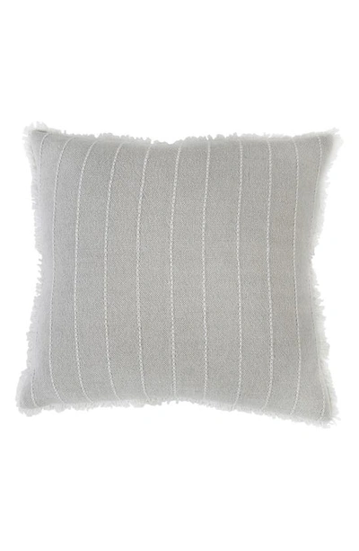 Shop Pom Pom At Home Henley Stripe Square Pillow In Oat