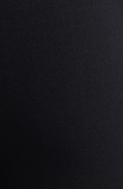 Shop Alexander Wang Logo Waistband Knit Bootcut Pants In Black