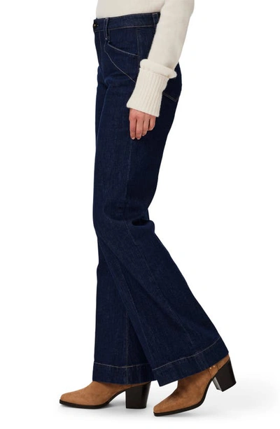 Shop Paige Leenah High Waist Wide Leg Jeans In Candid