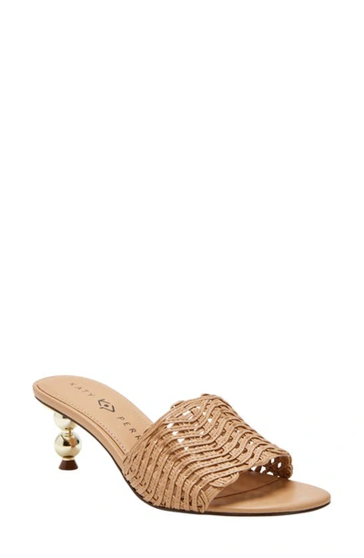 Shop Katy Perry The Beed Too Zigzag Sandal In Biscotti