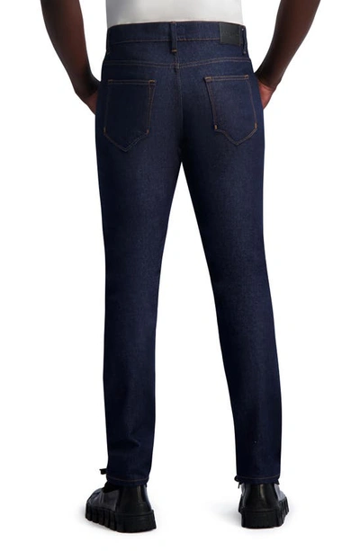 Shop Karl Lagerfeld Slim Fit Skinny Jeans In Blue
