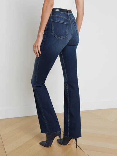 Shop L Agence Ruth Straight-leg Jean In Columbia