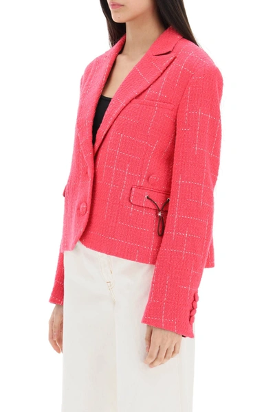 Shop Saks Potts 'theo' Boucle' Jacket Women In Pink