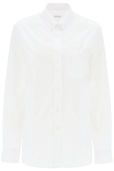 Shop Saks Potts William Poplin Shirt Women In White