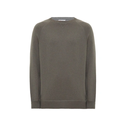 Shop Brunello Cucinelli Cashmere Sweater In Gray