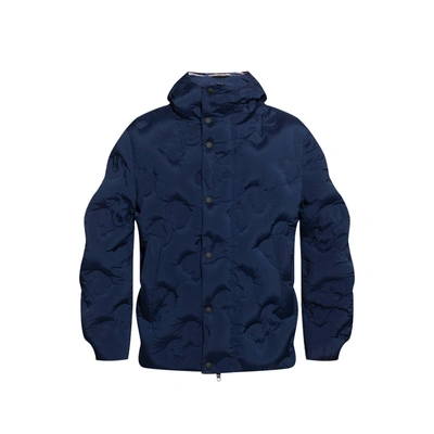 Shop Dolce & Gabbana Down Jacket In Blue