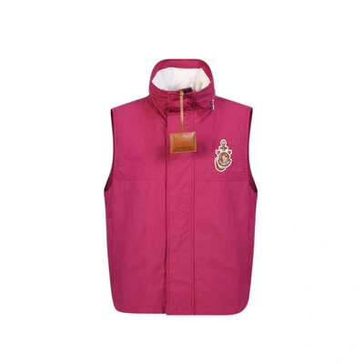 Shop Moncler Genius Padded Gilet In Pink