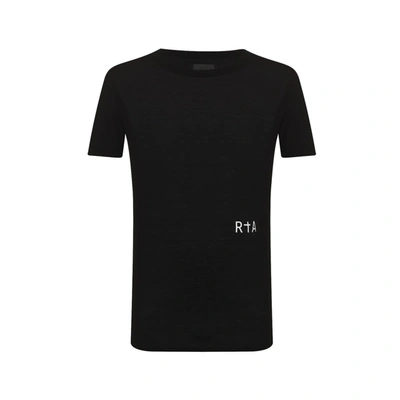 Shop Rta Cotton T-shirt In Black