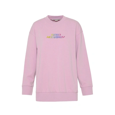 Shop Stella Mccartney Cotton Sweater In Pink