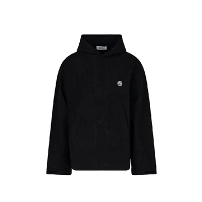 Shop Ambush Hooded Sweatshirt In Black