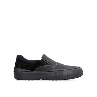 Shop Fendi Force Sneakers In Black
