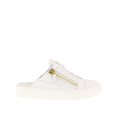 Shop Giuseppe Zanotti Gail Sandals In White