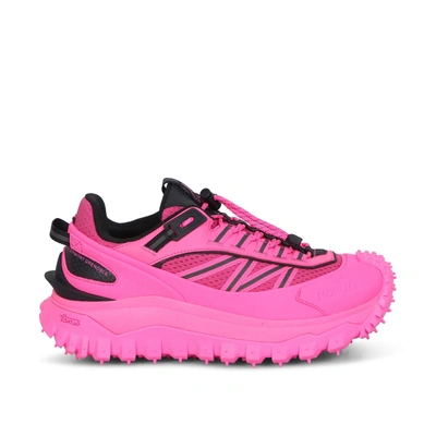 Shop Moncler Trailgrip Gtx Sneakers In Pink
