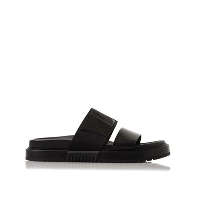 Shop Valentino Vlnt Sandals In Black