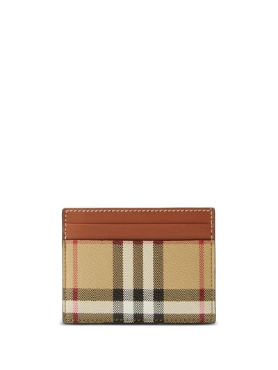 Shop Burberry Small Leather Goods In Arcbeige