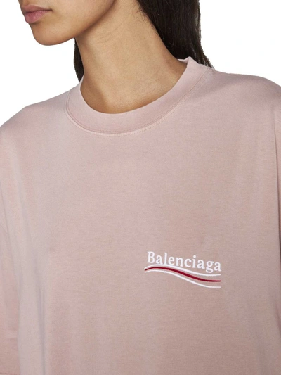 Shop Balenciaga Sweaters In Light Pink/white