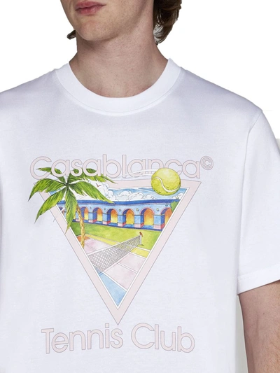 Shop Casablanca T-shirts And Polos In Tennisclubicon