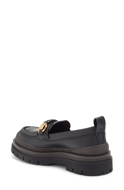 Shop See By Chloé Maya Horse Bit Chunky Sole Loafer In Nero