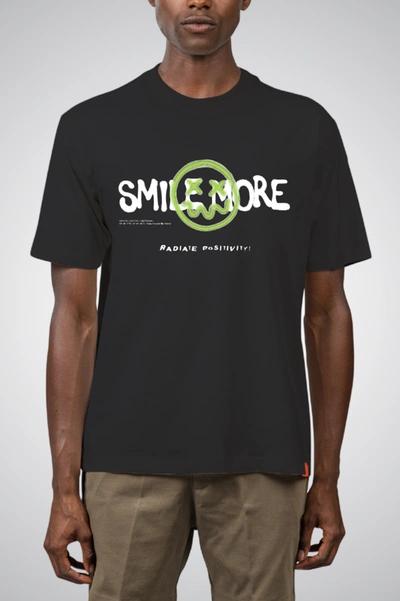 Shop D.rt Smile More Tee In Black