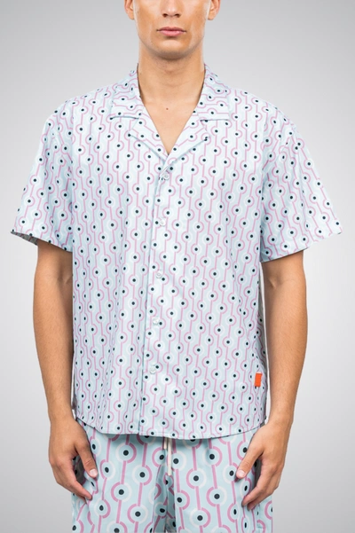 Shop D.rt Ventura Shirt In Blue