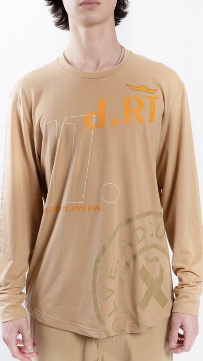 Shop D.rt Drty Shirt In Orange