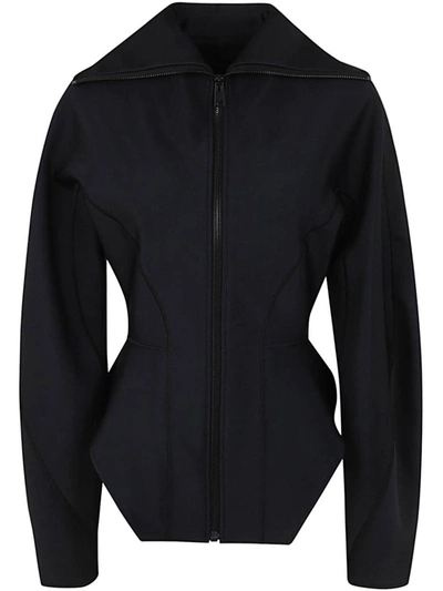 Shop Mugler Ve0291 Coat Clothing In Black