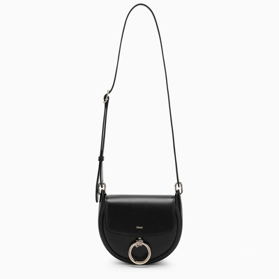 Shop Chloé Small Black Arlène Shoulder Bag
