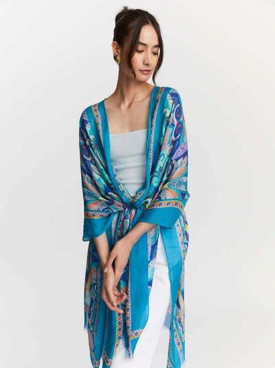 Shop Robert Graham The Ruby Wrap In Multi