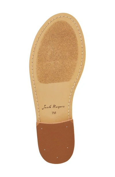 Shop Jack Rogers Jacks Rope Sandal In Gold Metallic/ivory/ivory