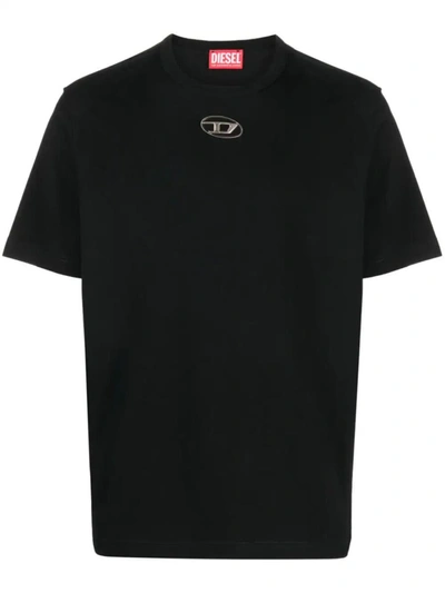 Shop Diesel Just T-shirt Clothing In Black