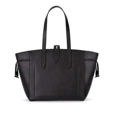 Shop Furla Net M Black Shopping Bag