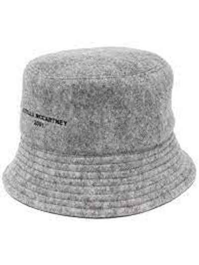 Shop Stella Mccartney Hat In Grey