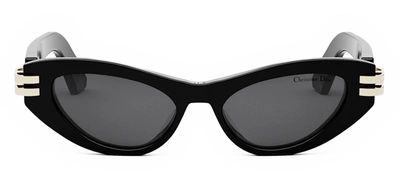 Shop Dior C B1u 10a0 01a Cat Eye Sunglasses