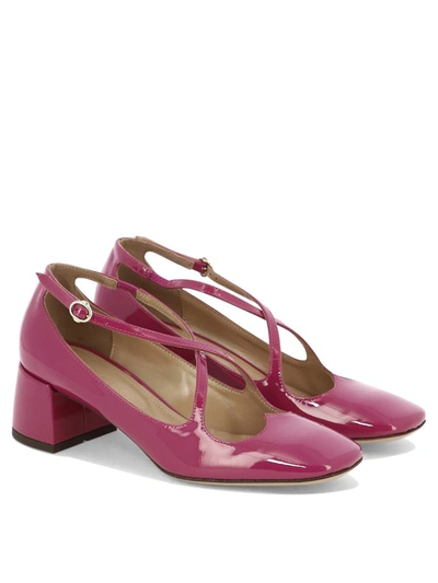 Shop A.bocca "two For Love" Pumps In Fuchsia