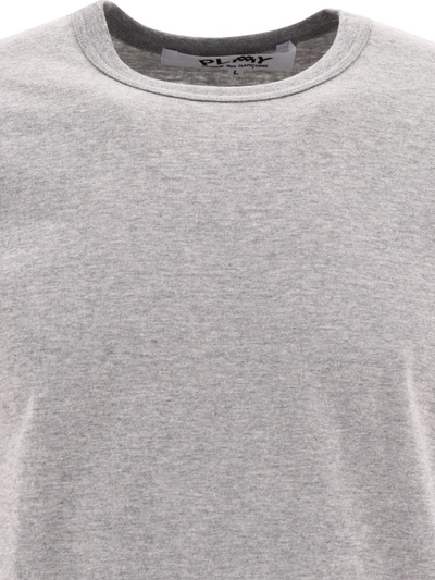Shop Comme Des Garçons Play "comme Des Garçons X Invader" T-shirt In Grey