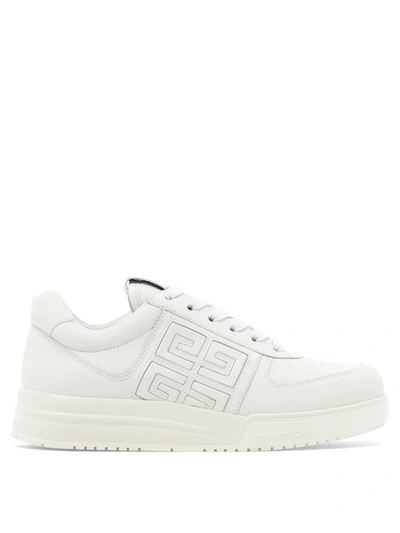 Shop Givenchy "g4" Sneakers In White