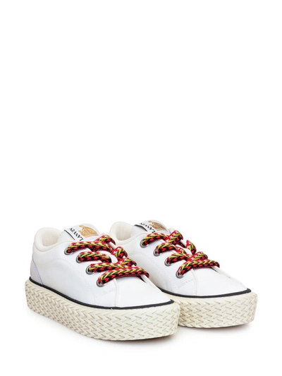 Shop Lanvin Sneaker Curbies In White