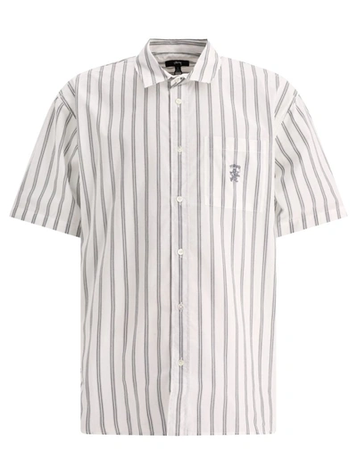 Shop Stussy Stüssy Striped Shirt In White